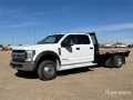 Camion plateau Ford F-550 XLT 4x4 Crew Cab Flatbed — occasion 2018