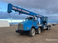 Camion plateau grue Kenworth West 30 ton Straight on Kenworth T800 — occasion 2009
