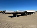 Remorque à ridelles Lode King 32 ft Super B-Train Flatbed — occasion 2014