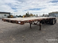 Remorque à ridelles Manac 32 ft Tri/A Super B-Train Lead Flatbed — occasion 2014