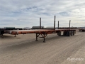 Remorque à ridelles Thruway ROADMASTER 53 ft Tri/A C/W Bunks Flatbed T — occasion 2006