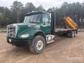 Camion plateau grue Freightliner M2112 — occasion 2007