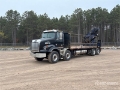 Camion plateau grue Western Star PM 47524 PX 9489 lb Knuckle on Western Star — occasion 2019
