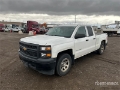 Fourgon utilitaire Chevrolet Silverado 1500 4x4 Extended Cab Pickup — occasion 2015
