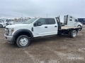Camion plateau Ford F-550 XLT 4x4 Crew Cab Flatbed — occasion 2019