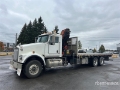 Camion plateau grue Kenworth W900 — occasion 2016