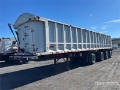 Remorque benne Stargate 44 ft Quad/A Aluminum End Dump — occasion 2007