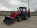 Tractopelle Manitou TLB844SX4 4x4 Backhoe — occasion 2017, 3 837 h