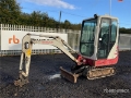 Mini-pelle Takeuchi TB216 — occasion 2015, 4 579 h