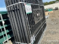 KJ K0720-6 20 ft x 7 ft Wrought Iron Bi-Parting 20 ft
