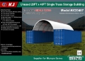 KJ KC20407 20 ft x 40 ft Single Truss Container Shelt