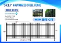 Équipement de clôture Quantity of (20) SKLP SK-N20 10 ft x 7 ft Powder — occasion 2026