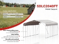 Hangar SDLC2040FT 20 ft x 40 ft Multi-Use Metal Carport ( — occasion 2026