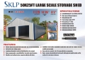 Hangar SKLP SK-S5025 25 ft x 50 ft Large Scale Storage Bu — occasion 2026