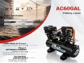 Compresseur AC60GAL Skid-Mounted 60 gal Air Compressor (Unused — occasion 2026