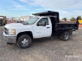 Camion benne Chevrolet Silverado 3500HD 4x4 Dump — occasion 2011