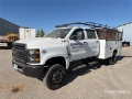 Utilitaire benne Chevrolet Silverado 5500HD 4x4 Crew Cab Utility — occasion 2023