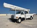 Camion nacelle Ford Versalift VN55I-05 55 ft on Ford F-750 XL 4x2 Buc — occasion 2008