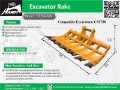 Faneur Handy ER20-65IN 65 in Rake - Fits 16 - 20 ton — occasion 2026