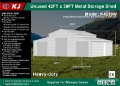 Hangar KJ K4230W 42 ft x 30 ft Triple Garage Metal Storage S — occasion 2026