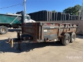 Remorque benne Utility Maxey 14 ft T/A Dump — occasion 2014