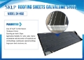 Palan et treuil Quantity of (50) SKLP SKH50 3 ft x 12 ft Galvalum — occasion 2026