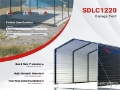 Hangar SDLC1220 12 ft x 20 ft Carport (Unused) — occasion 2026