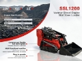Chargeuse compacte Yanmar SSL1200 Mini Red Diesel Compact Track Loade — occasion 2026