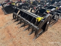 Faneur All-Star 74 in E-Series Skid Steer Root Rake — occasion