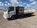 Camion plateau Isuzu NPR — occasion 2012