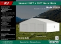 Hangar KJ K0039 39 ft x 39 ft Metal Garage Storage Building — occasion 2026