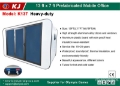 KJ K137 13 ft x 7 ft Prefabricated Mobile Office (Unu