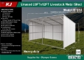 KJ K1912 12 ft x 20 ft Livestock Shelter (Unused)