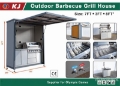 KJ K377 Outdoor Barbecue Grill House (Unused)