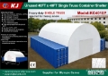 KJ KC4015P 40 ft x 40 ft Single Truss Container Shelt
