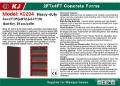 Centrale à béton Quantity of (30) KJ K0204 2 ft x 4 ft Steel Frame — occasion 2026