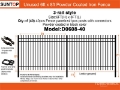 Équipement de clôture Quantity of (40) SUNTOP D0608-40 6 ft x 8 ft Powd — occasion 2026