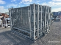 Quantity of (6) 16 ft x 6 ft Powder Coated Bi-Part