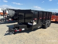 Remorque benne Utility Denton DT07144 14 ft T/A Dump — occasion 2027