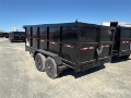 Remorque benne Utility Denton DT07144 14 ft T/A Dump — occasion 2027