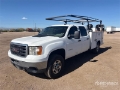 Utilitaire benne GMC Sierra 2500HD 4x4 Crew Cab Utility — occasion 2012