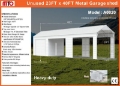 Hangar MTO A0020 23 ft x 40 ft Metal Garage Storage Build — occasion 2026