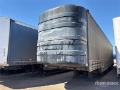 Semi-remorque porte-engins Nu Van T/A 6 Car Enclosed Car Carrier — occasion 1988