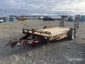 Remorque à ridelles PJ 18 ft T/A Flatbed — occasion 2014