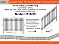Équipement de clôture Quantity of (20) SUNTOP U710-20 10 ft x 7 ft Powd — occasion 2026