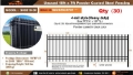 Équipement de clôture Quantity of (30) WorkSai SV0810-30 10 ft x 7 ft P — occasion 2026