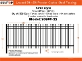 Équipement de clôture Quantity of (32) SUNTOP S0608-32 8 ft x 6 ft Powd — occasion 2026