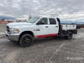 Camion plateau RAM 3500 4x4 Crew Cab Flatbed — occasion 2018, 162 423 h