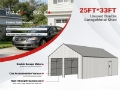 Hangar SDL2533DGMS 25 ft x 33 ft Double Garage Metal Shed — occasion 2026