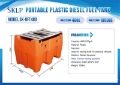 Réservoir de carburant SKLP SK-DFT480 127 gal Portable Poly Diesel Fuel T — occasion 2026